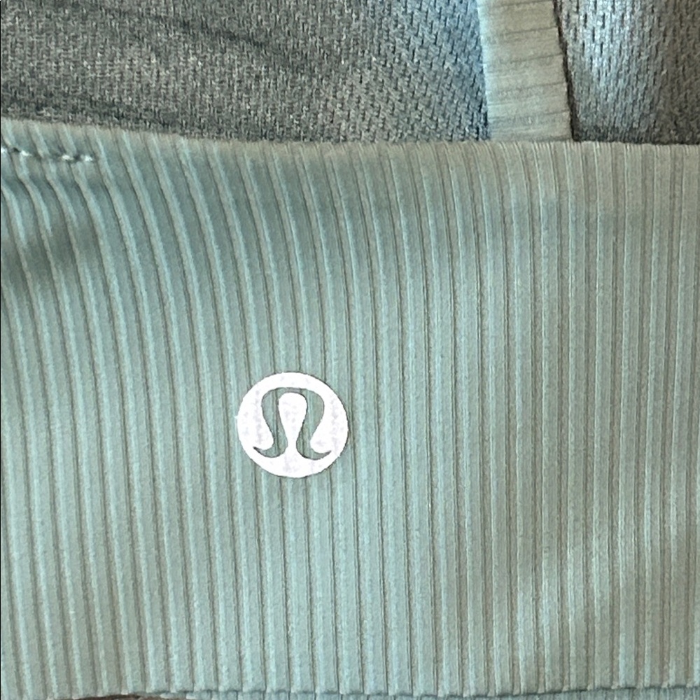 Lululemon Like a Cloud Ribbed Longline Bra in Sea Water. Pit to pit 13” - Picture 3 of 3